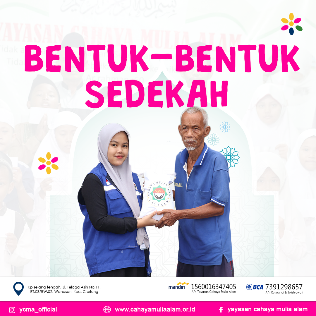 Bentuk-Bentuk Sedekah